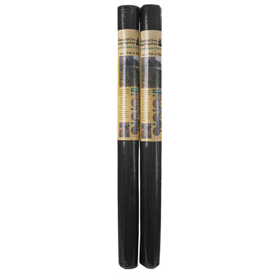 Two rolls of weed prevention membrane