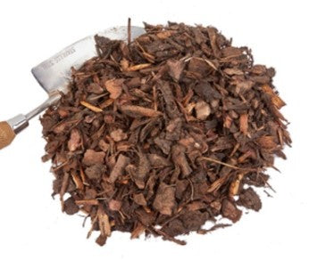 Border bark mulch for gardening