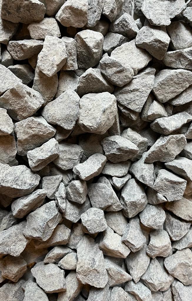 Black gravel for gardening