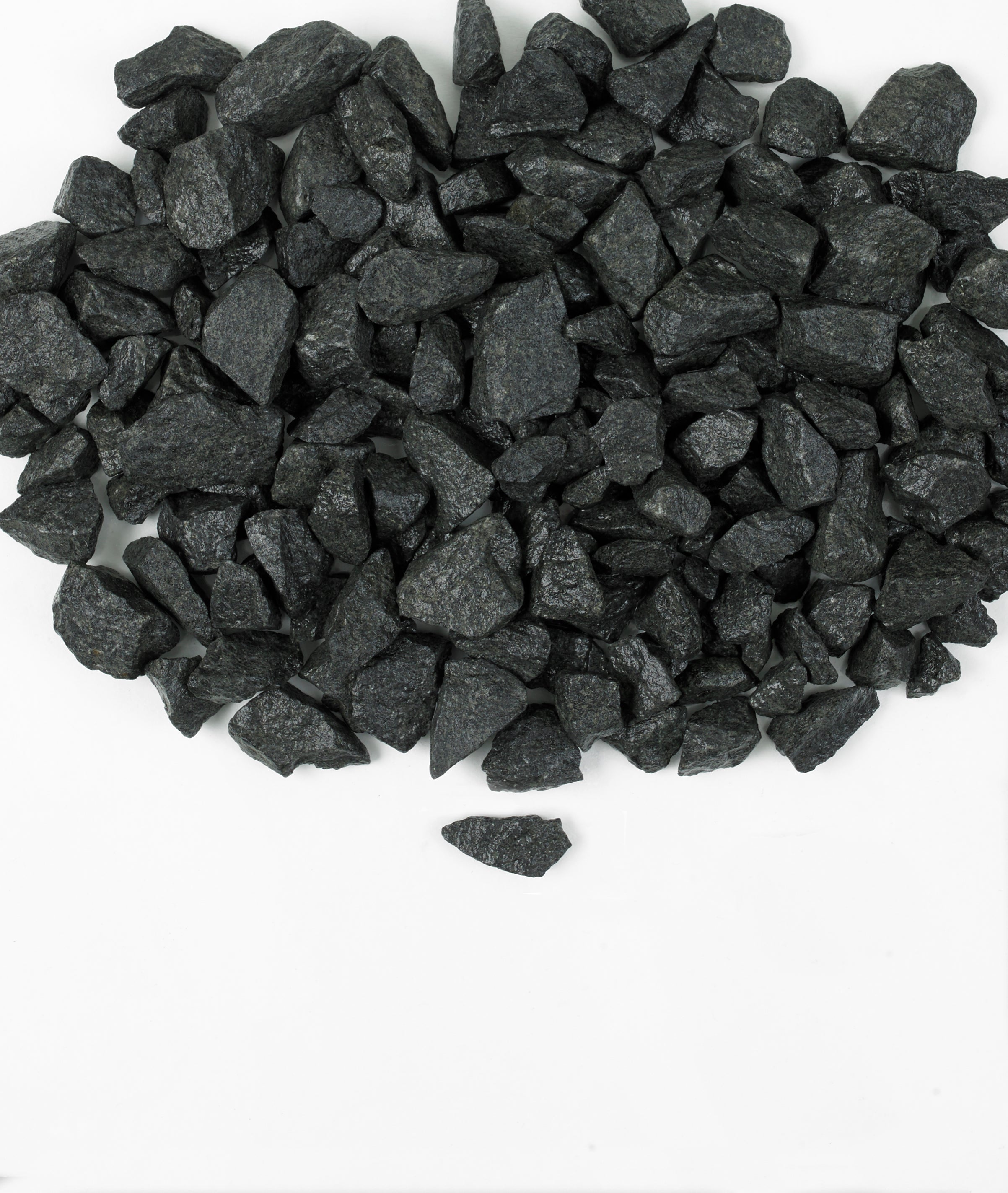 Wet charcoal granite gravel