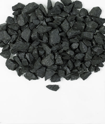 Wet charcoal granite gravel