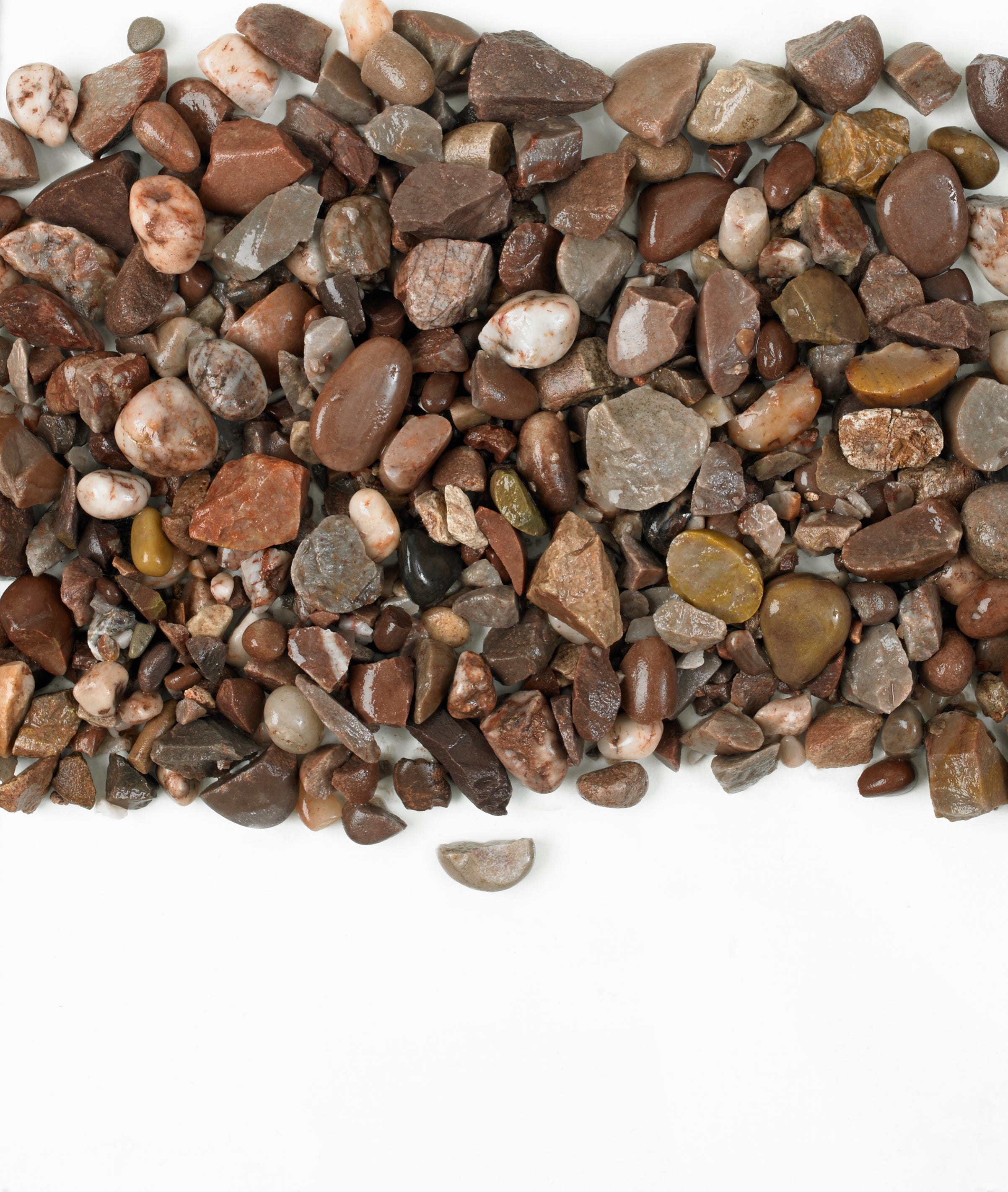 Wet cheshire pink gravel