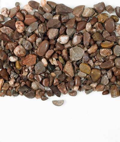 Wet cheshire pink gravel