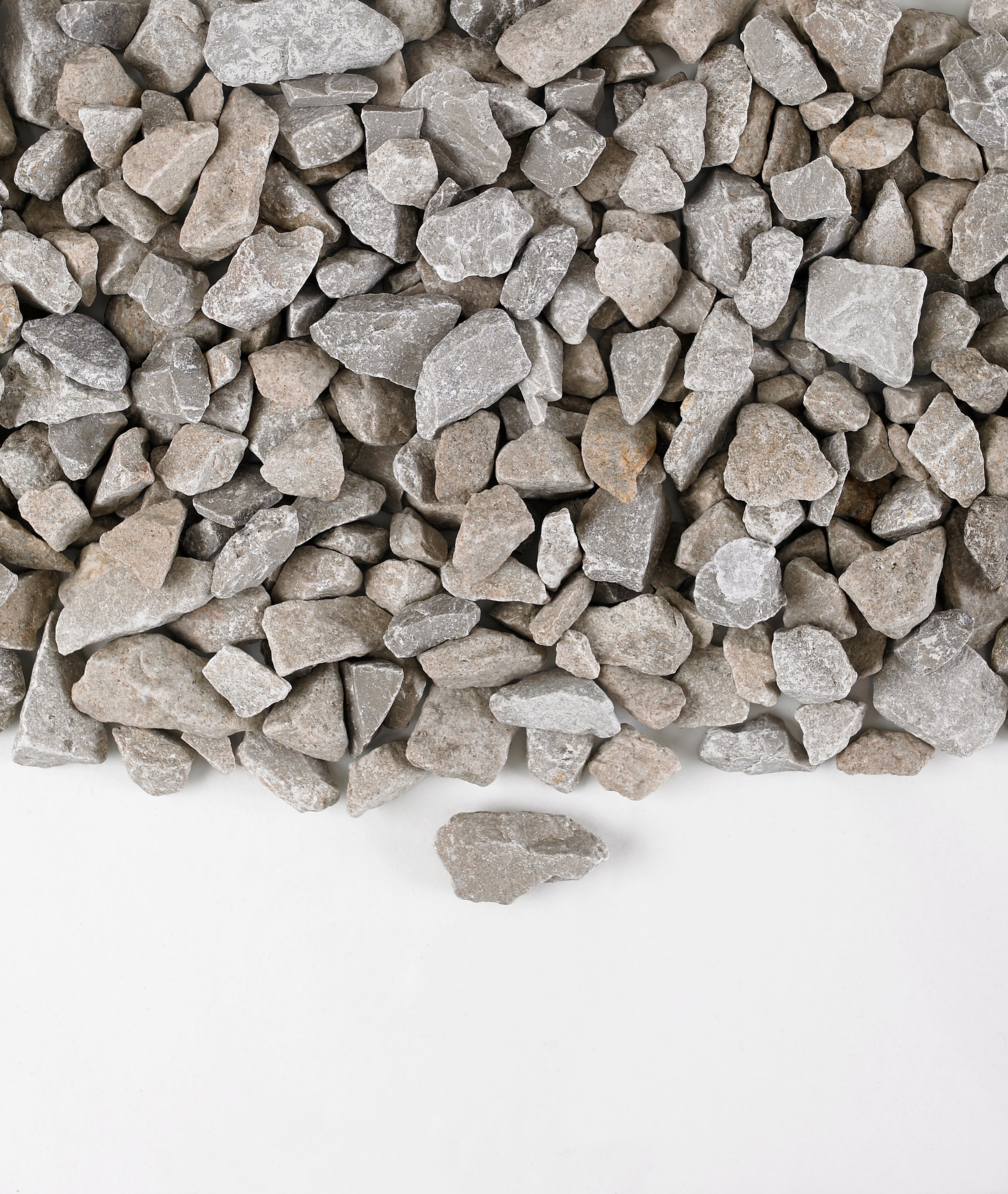 Dove grey limestone gravel