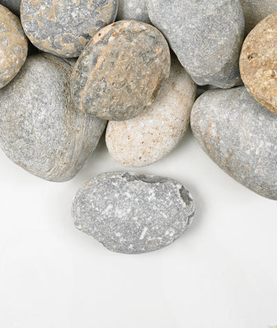 Gorgeous flat cobbles for gardening