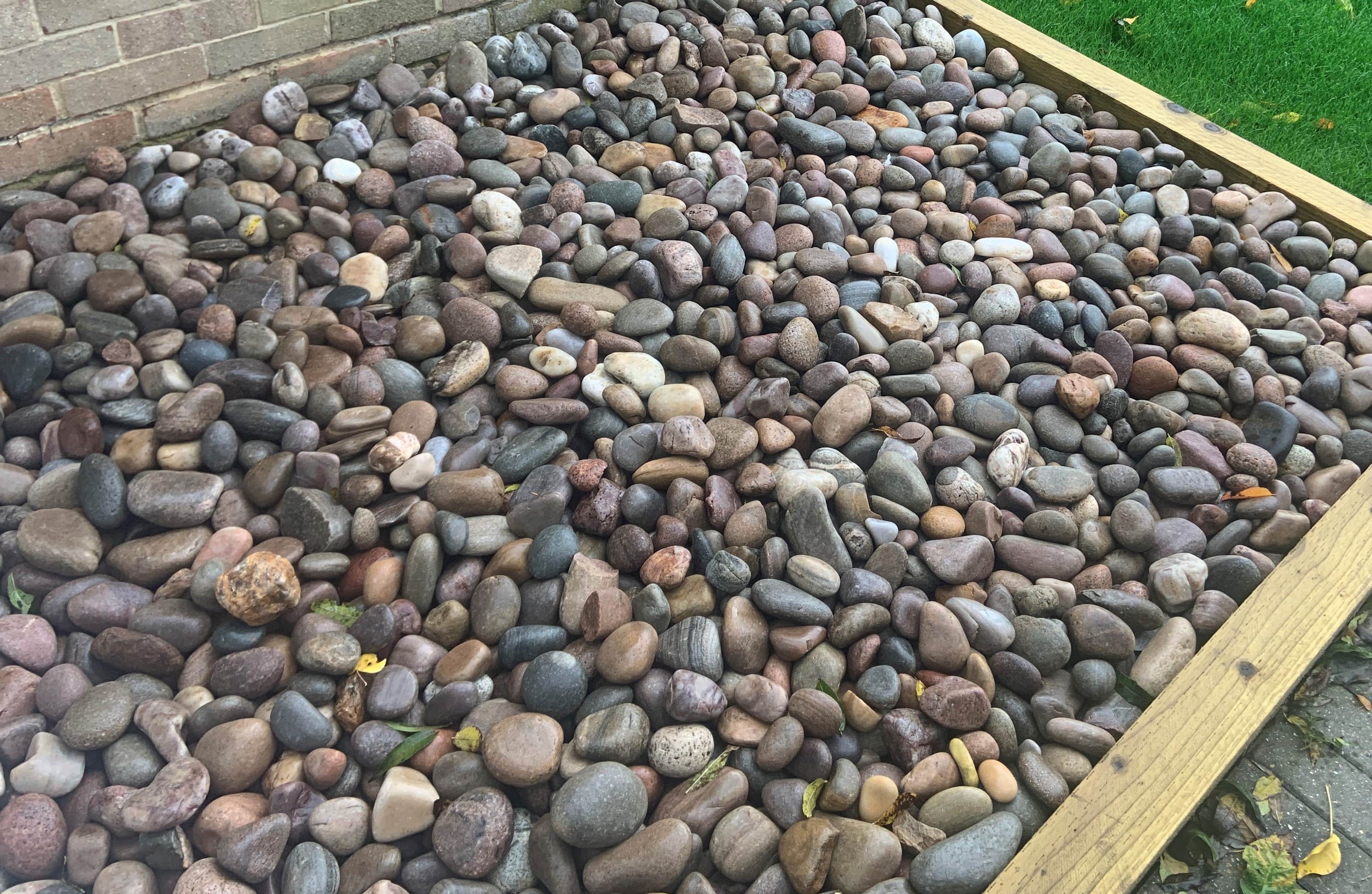 Stones used for gardening