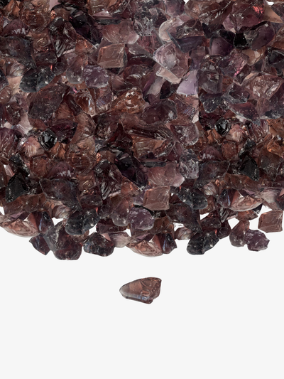 Rose Gold Glass Chippings 10-20mm