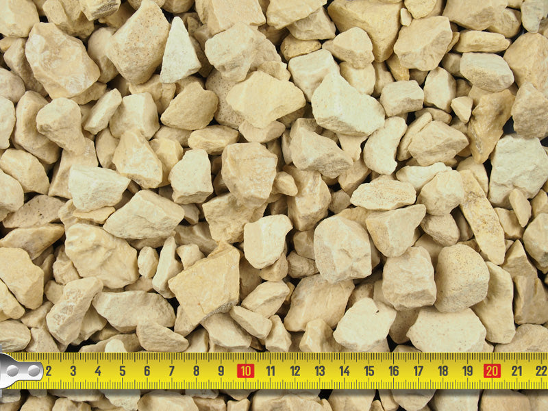 Cotswold buff chippings 20mm