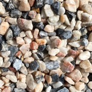 close up image of flamengo gravel chippings