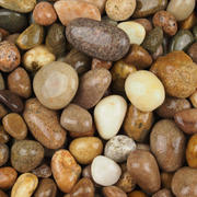 close up image of smaller scottish pebbles 