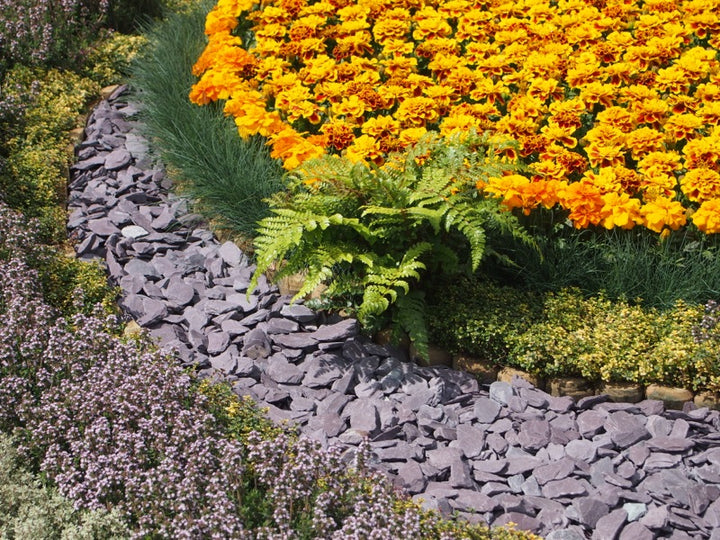 How To Lay Slate Chippings