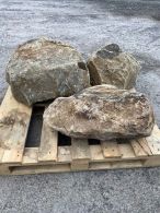 Welsh Quartz and Granite Boulders 350mm - 450mm