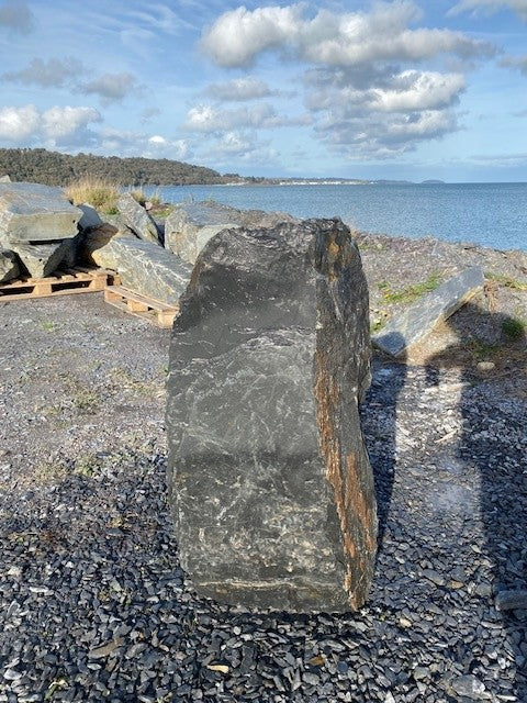 Slate Monolith 900mm (3ft) | Chunky | Drilled | D34