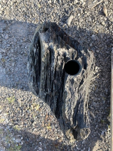 Slate Monolith 900mm (3ft) | Chunky | Drilled | D34