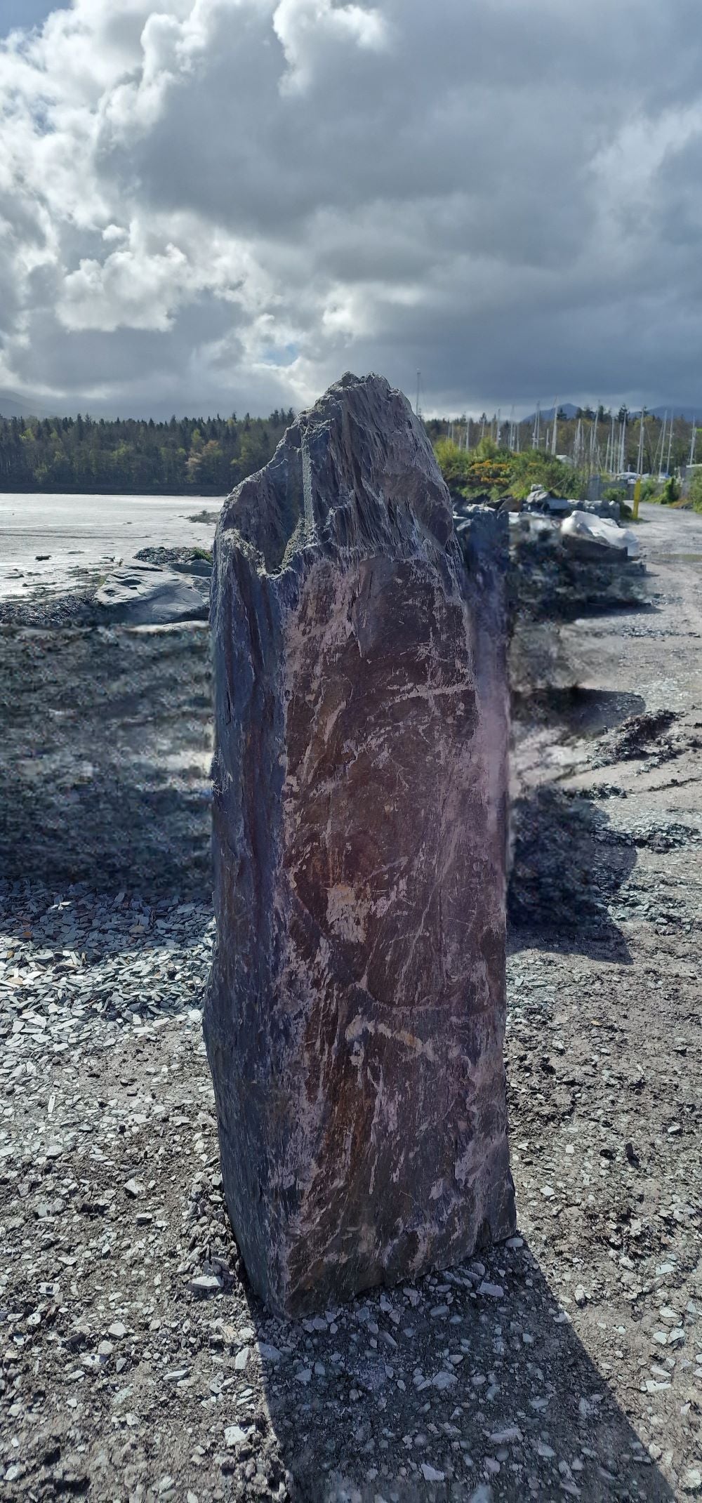 Slate Monolith 1200mm (4ft) | Slender| Drilled | D4S1