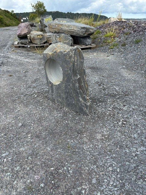 Slate Hollolith 600mm (2ft) | Chunky | Drilled | H4