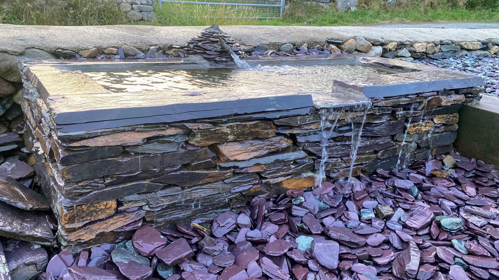 Rustic Slate Walling