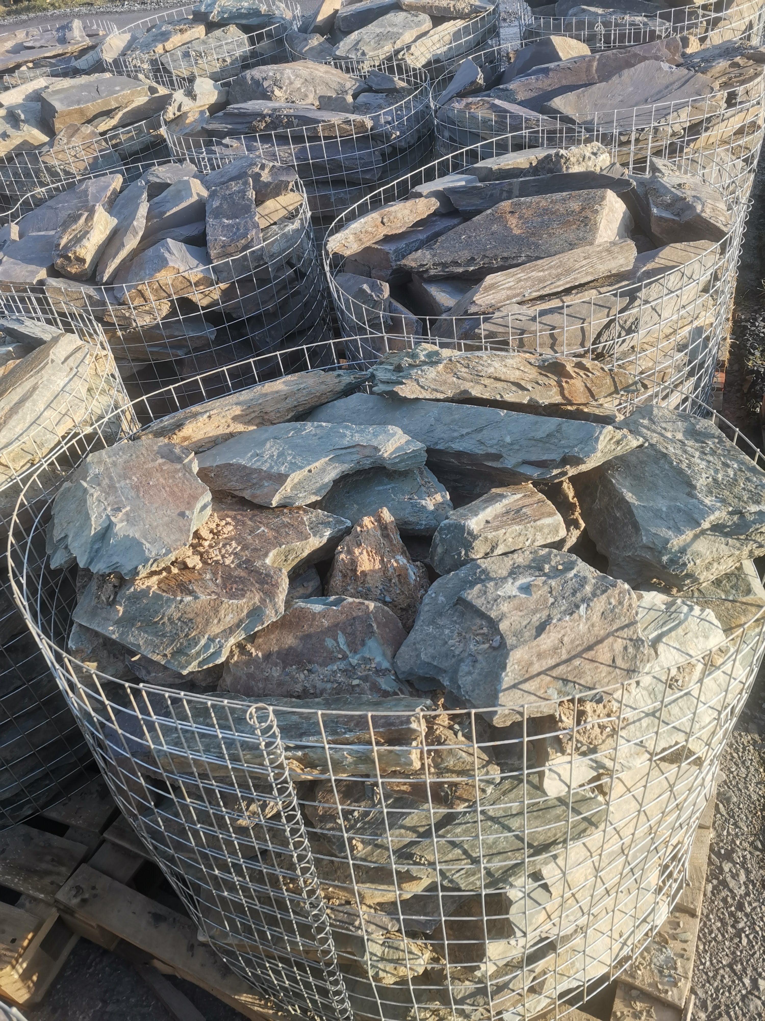 Rustic Slate Rockery