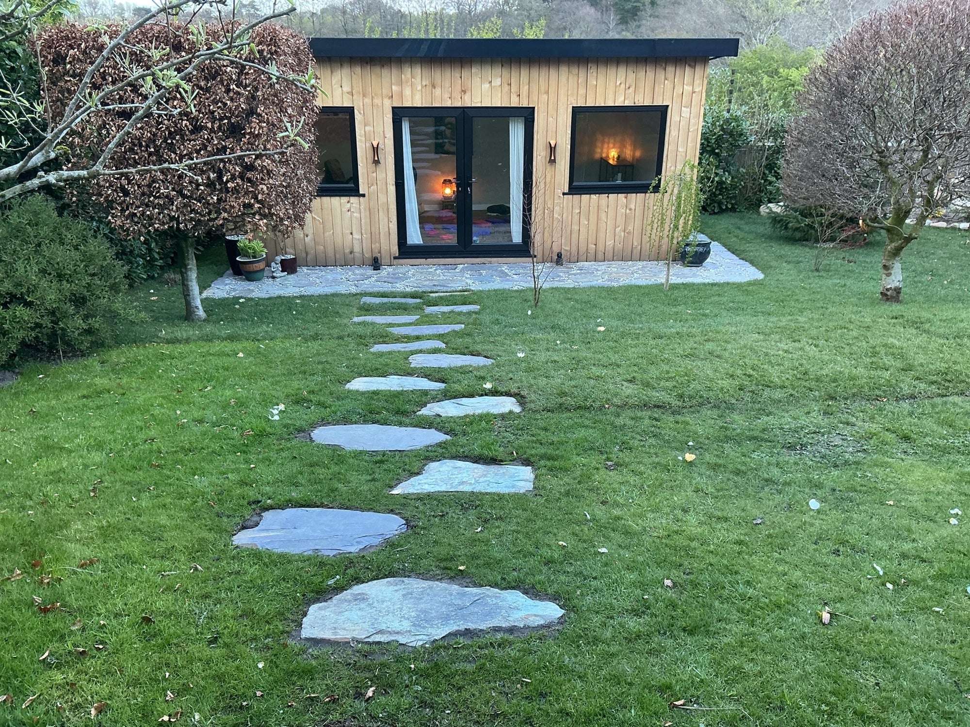 Rustic Slate Rockery