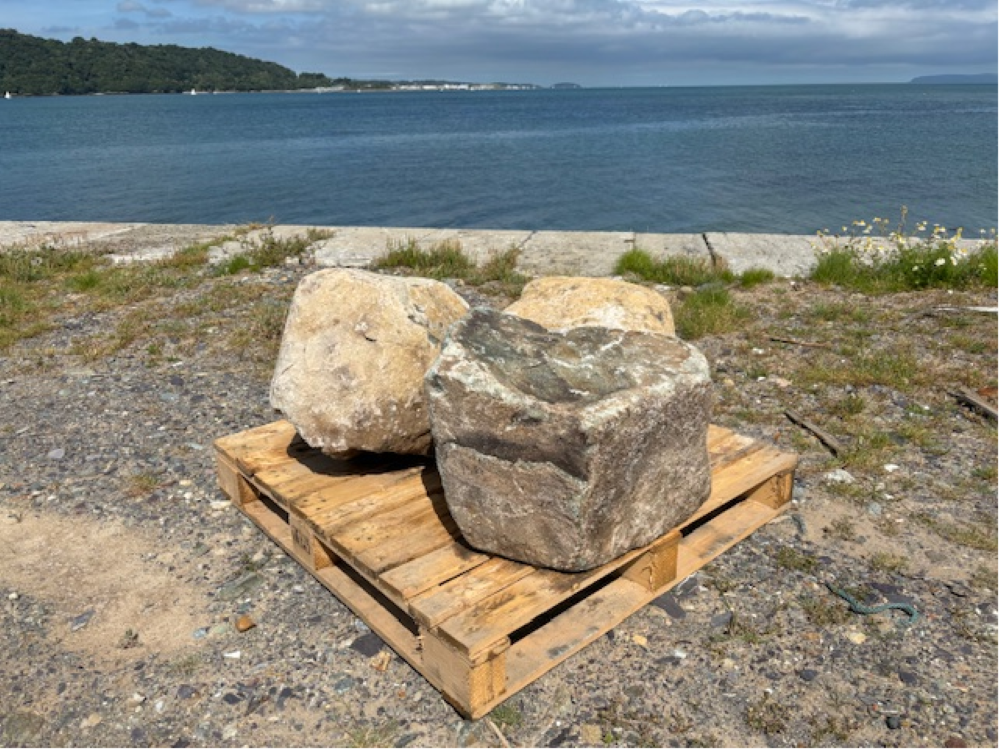 Welsh Quartz and Granite Boulders 450-600mm