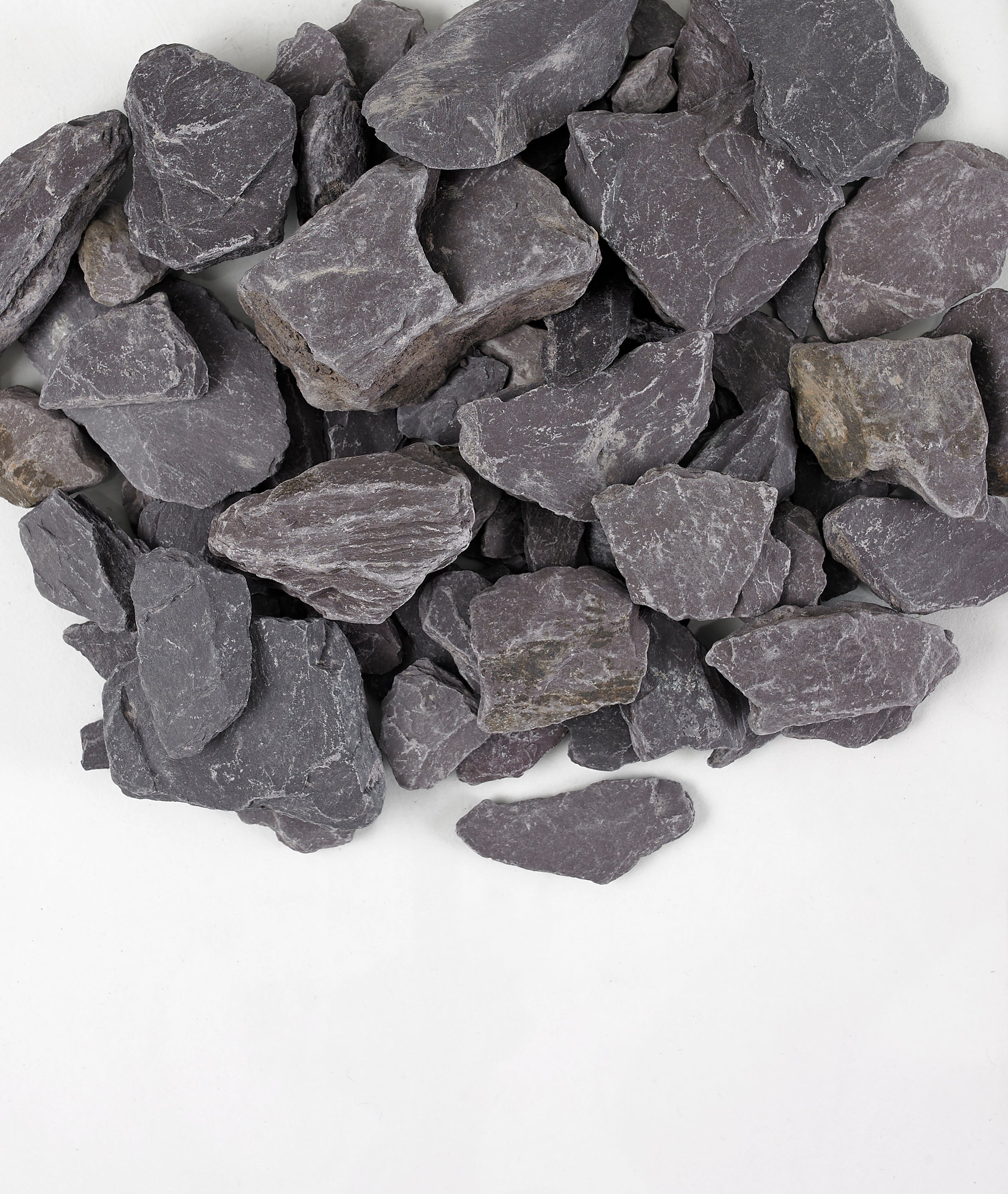 Plum Slate Chippings 40mm