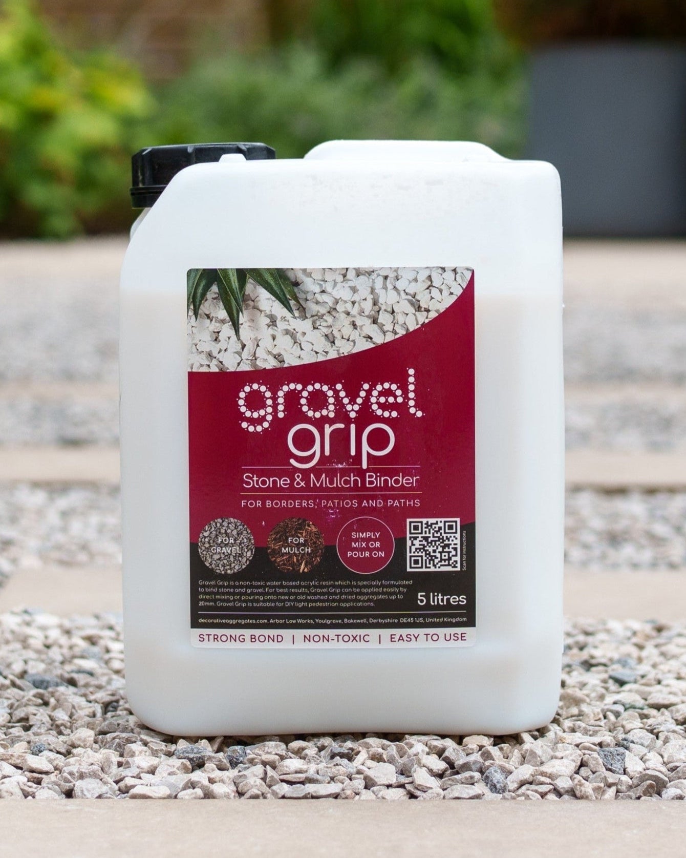 Gravel Grip Stone & Mulch Binder 5L