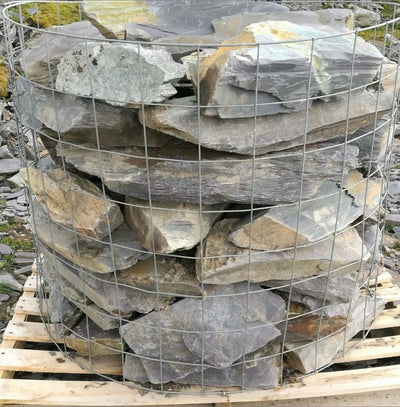 Rustic Slate Rockery