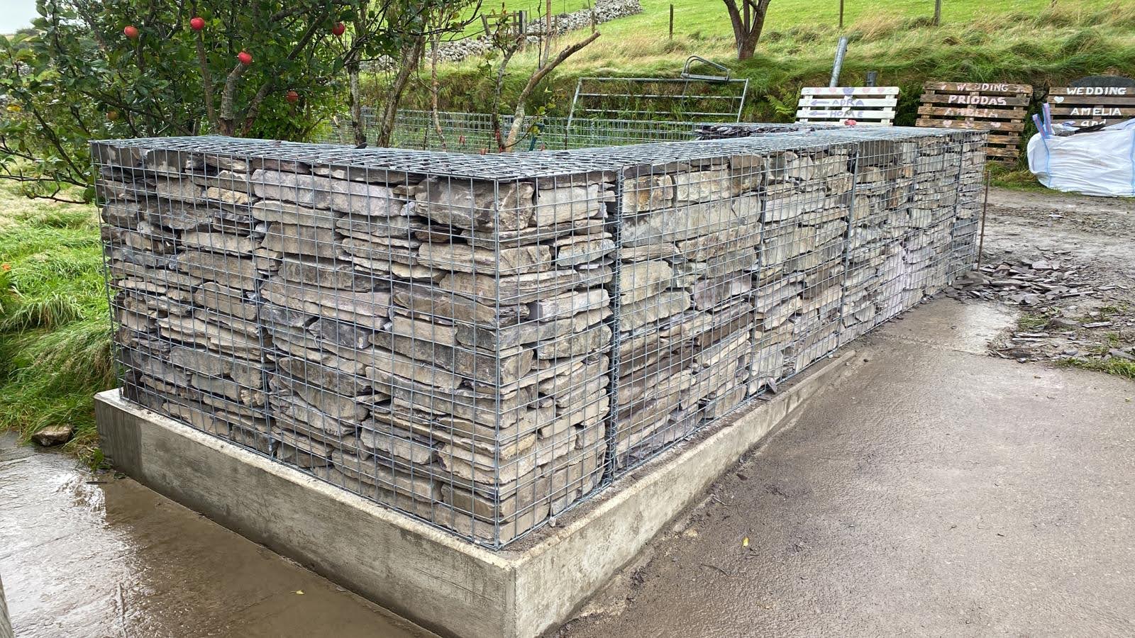 Rustic Slate Walling
