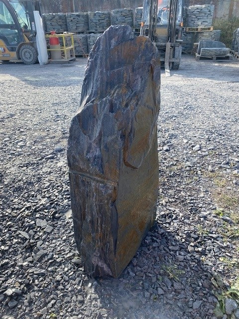Slate Monolith 900mm (3ft) | Chunky | Drilled | D31