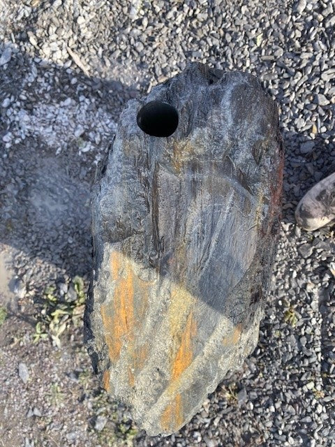 Slate Monolith 900mm (3ft) | Chunky | Drilled | D32