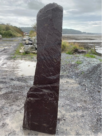 Slate Monolith 1800mm (6ft)  | Drilled | Slender | D62