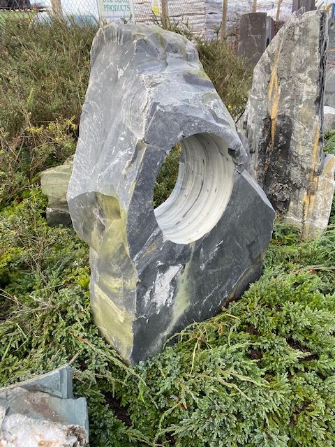 Drilled Slate Hollolith 600mm (2ft)