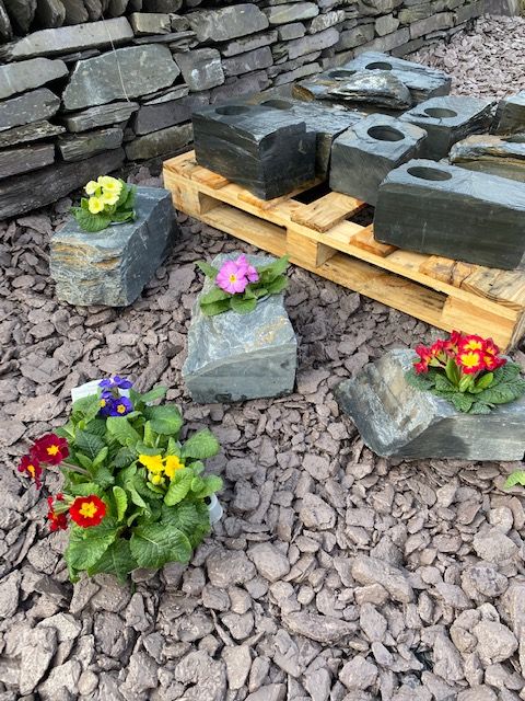 Slate Planters