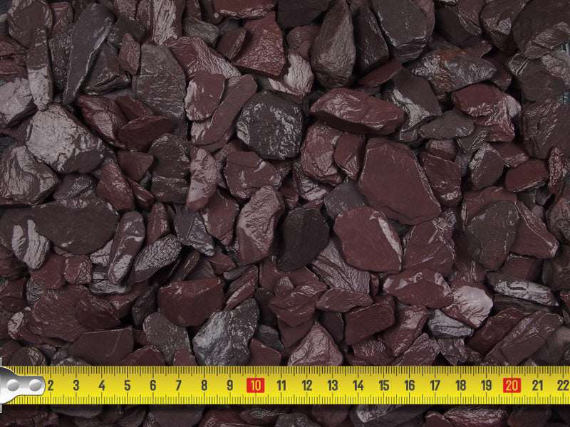 Plum Slate Chippings 20mm