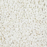 sample of polar white pebbledash aggregates 3-8mm