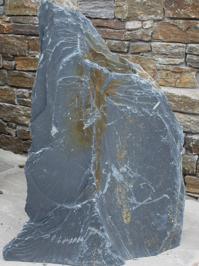 Large Grey Slate Garden Stone