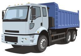graphic of lorry for loose loads 