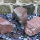 snowdonia tumbled slate laid under slate feature stones