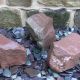 snowdonia tumbled slate laid under slate feature stones