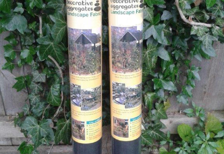 2 pack of landscaping membrane fabric 