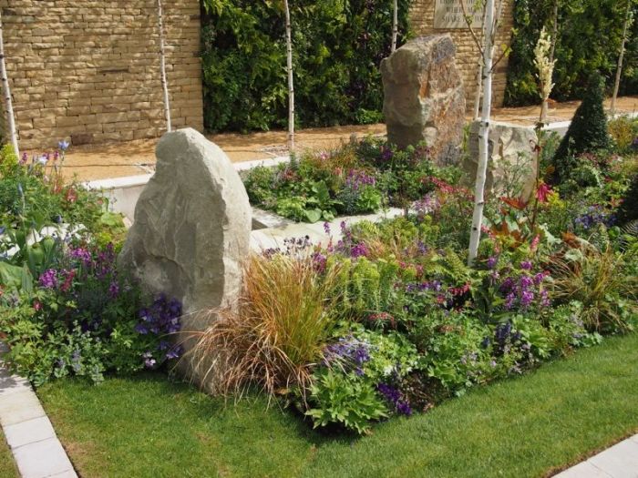 Monolith's In Garden