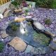 Plum Slate 40mm pond water feature