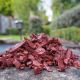 Red Rubber Playground Chippings