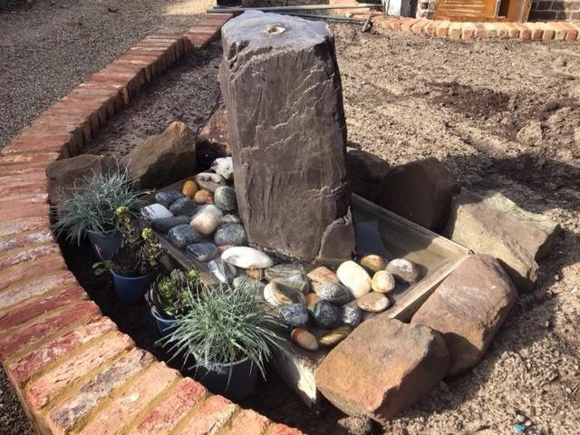 Slate Monolith Water Feature