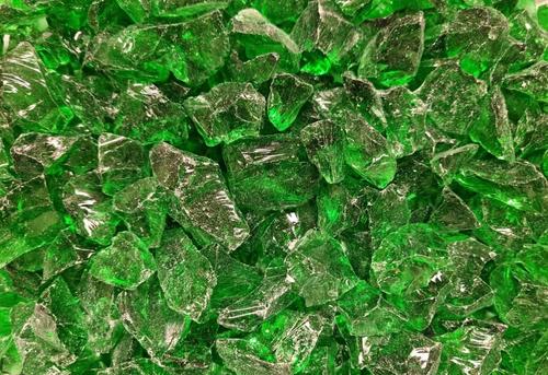 green glass chippings 10-20mm