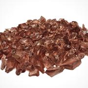 Rose Gold glass chippings sample