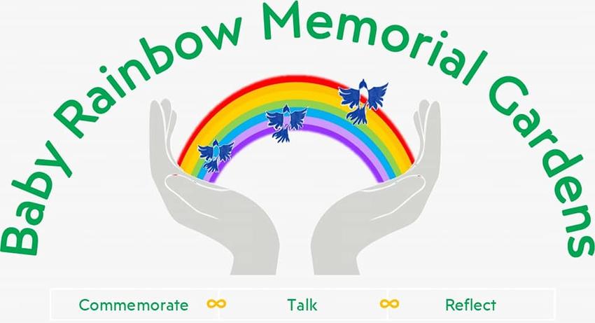 Baby Rainbow Memorial Gardens Logo