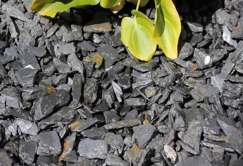 graphite grey slate chippings 20mm