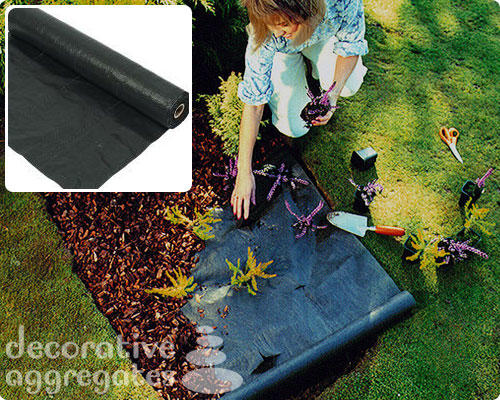 Weed Membrane Fabric for landscape gardening & planting