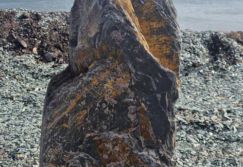 Slate Monolith 900mm (3ft) | Chunky | Drilled | D3C2